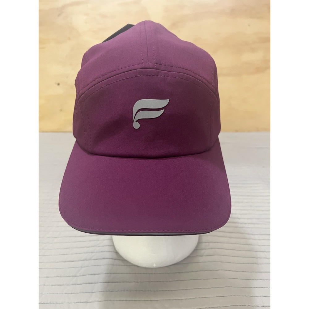 Fabletics Womens Purple Fundamental Strapback Adjustable Hat New One Size